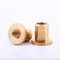 Customize Brass Copper Screw Parts CNC Machining Service